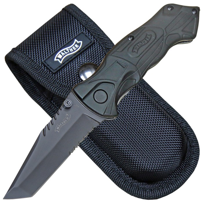 Walther BTTK 3 Einhandmesser mit Tantoklinge